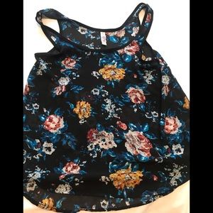 Mudd Floral Tank Top -XS
